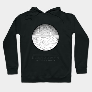 Llanddwyn Island, Anglesey - Wales Dotwork Hoodie